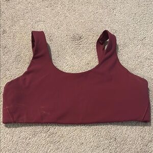 Nike Yoga Women's Burgundy Top